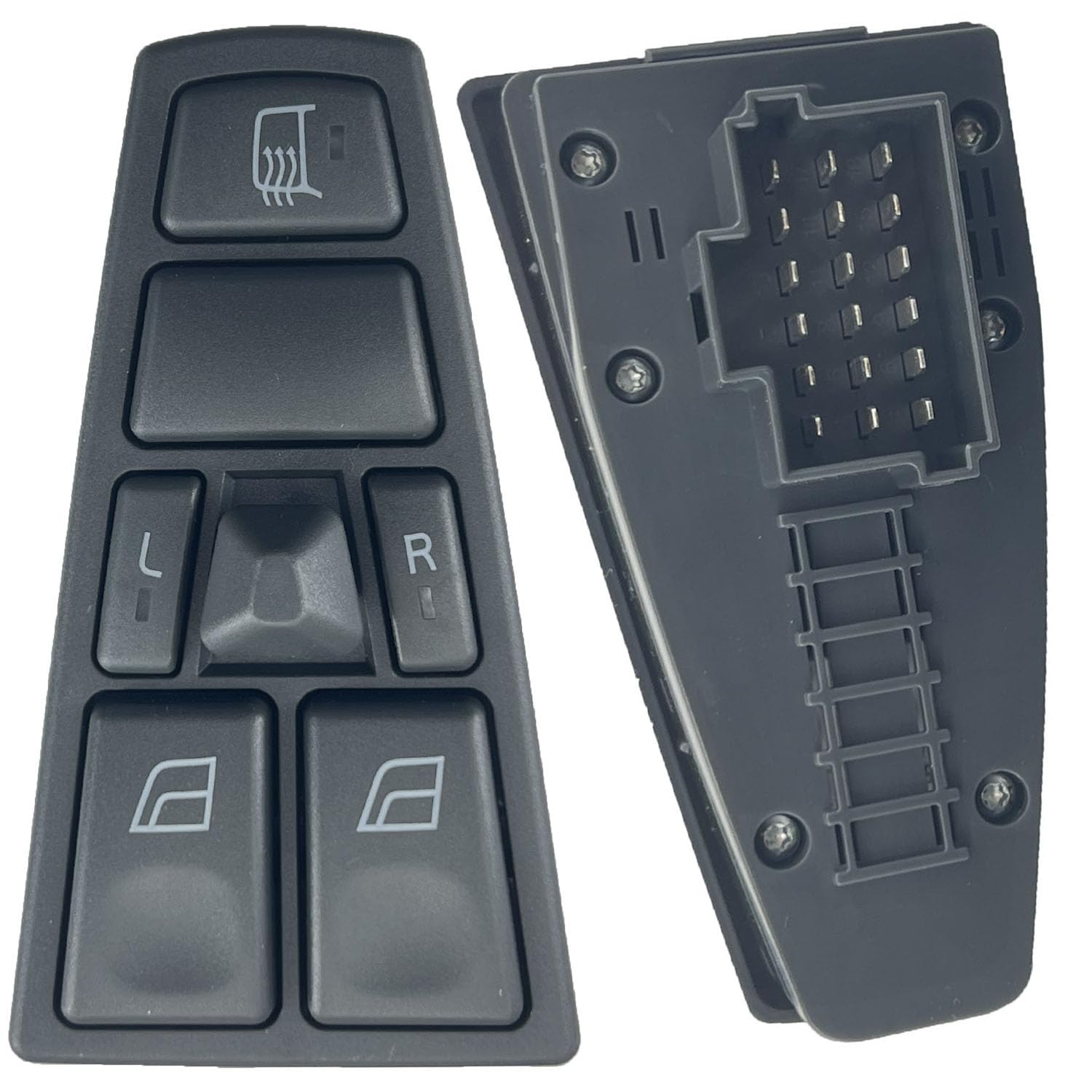 WEITARI Power Window Switch Front Left Control Replacement Compatible with Truck FH12 FM12 FM9 FH FM VNL OE 22569484, 21628532