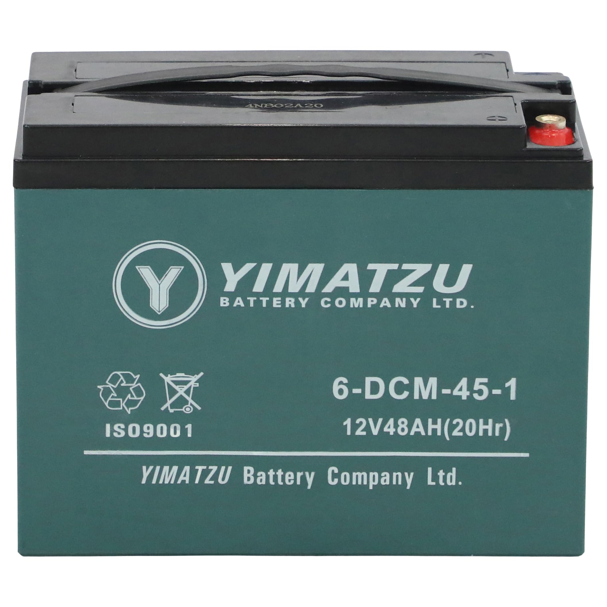 YIMATZU 12V 45Ah AGM Deep Cycle Battery (True 48Ah @ 20Hr) – Group