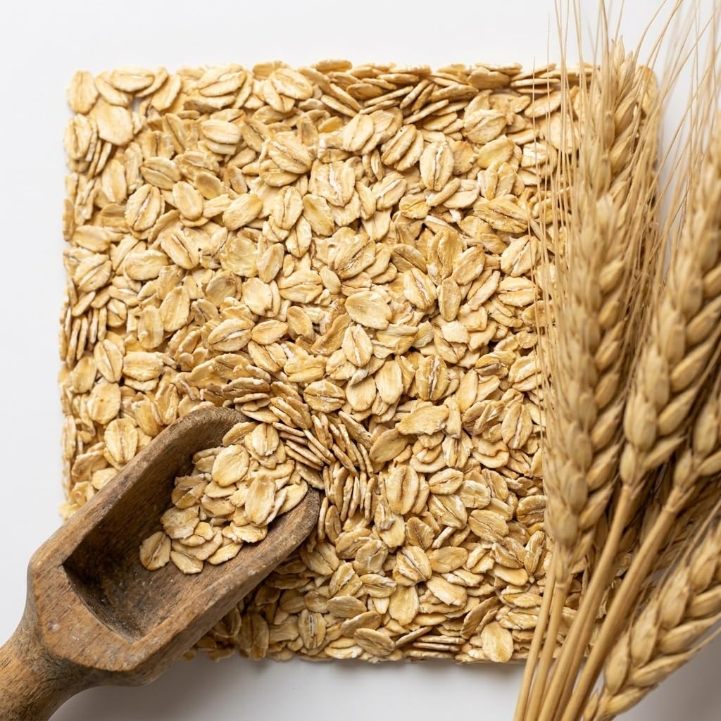 Wholefood Earth - Flocons d'Avoine Bio - 3 kg - Riche en Fibres et Protéines - Pour Porridge, Muesli et Granola - Sans OGM et Vegan