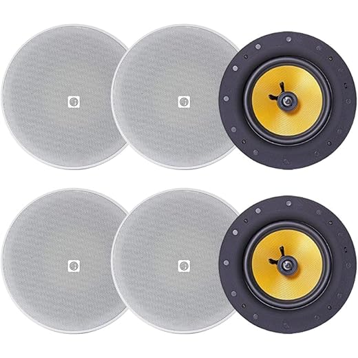 Winston Acoustics 2 Way Ceiling Speakers 6 Inches