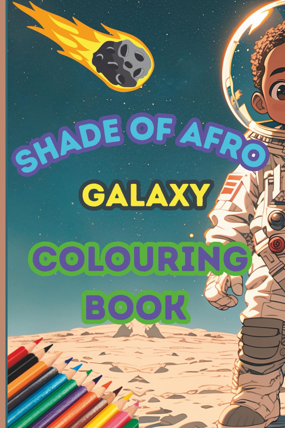 Shade of Afro Galaxy: Colour the Magic of Space