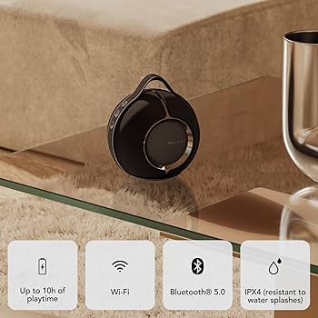 Amazon.com: Devialet - Mania Portable Smart Speaker- Black