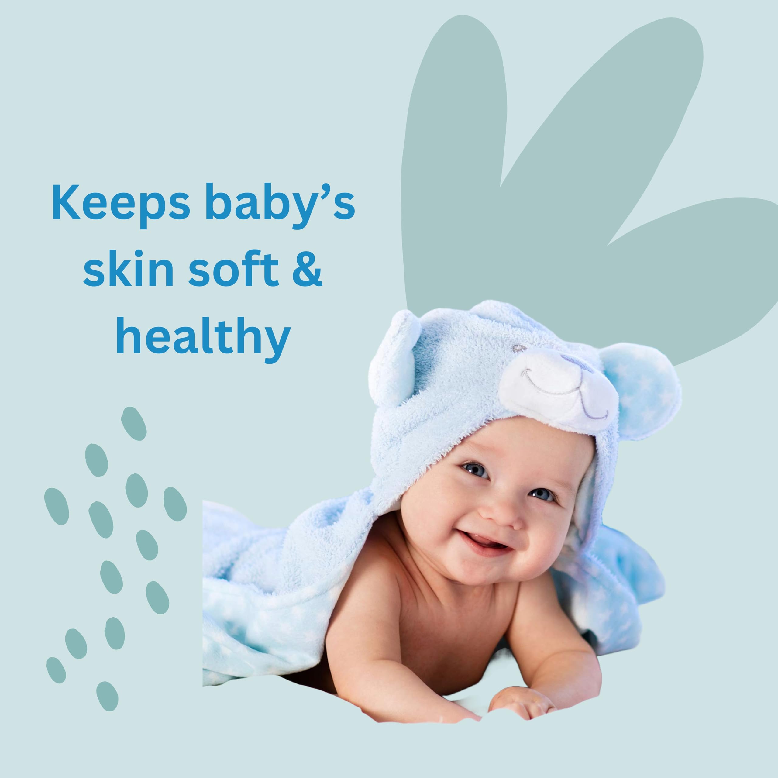 Johnson's Baby Bath Time Bundle 500 ml & Baby Cotton Buds 200: Delikatny szampon do codziennej pielęgnacji niemowląt, olejek dla niemowląt, balsam dla niemowląt, puder dla niemowląt i zestaw do