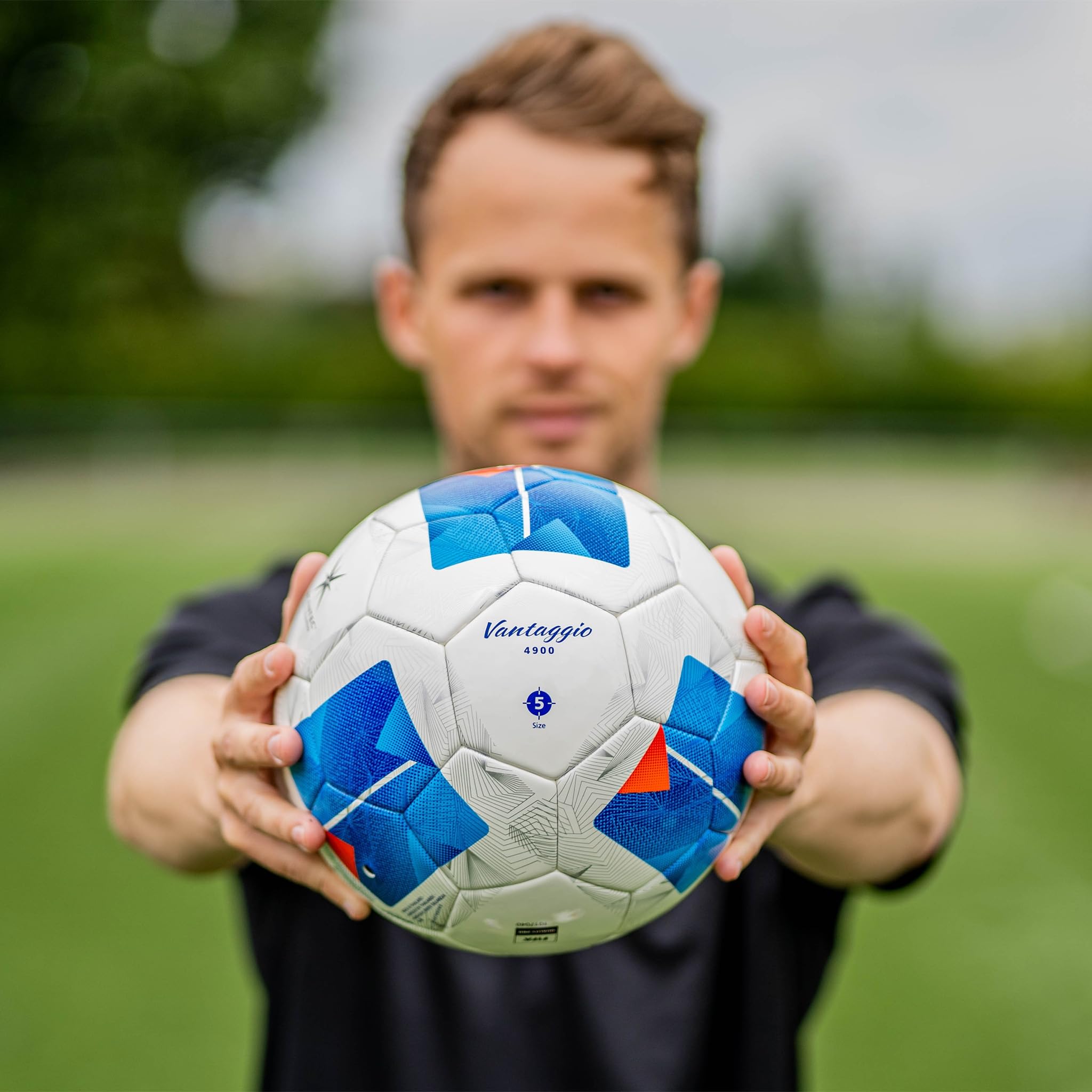 Molten FN4900 Balón de fútbol White/Blue 5