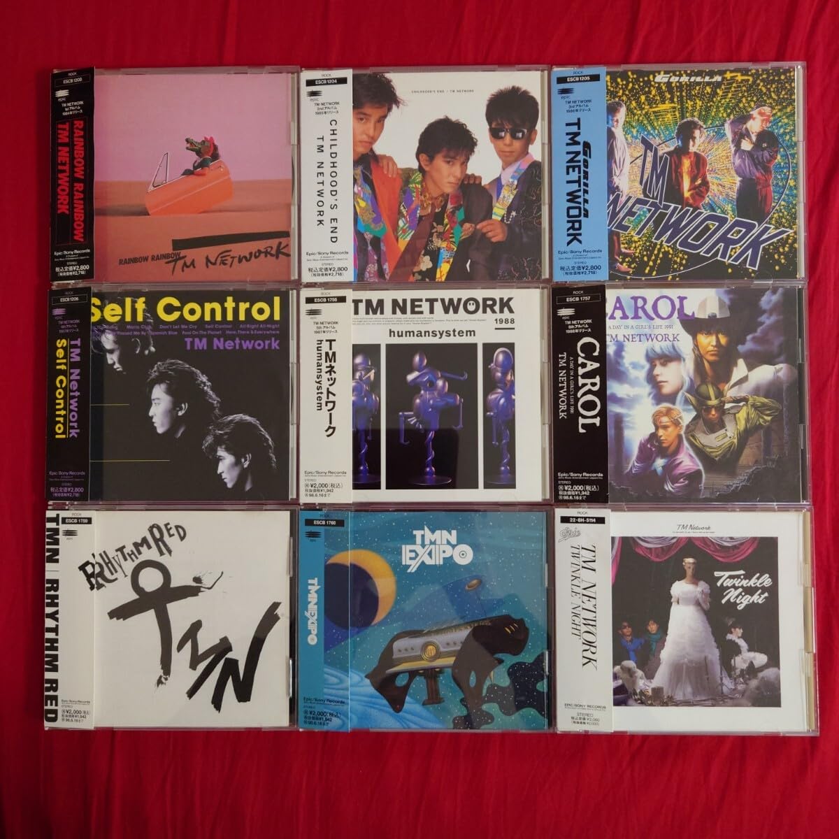 Amazon.co.jp: 日発送 良品 TM NETWORK CAROL TMN self control 小室
