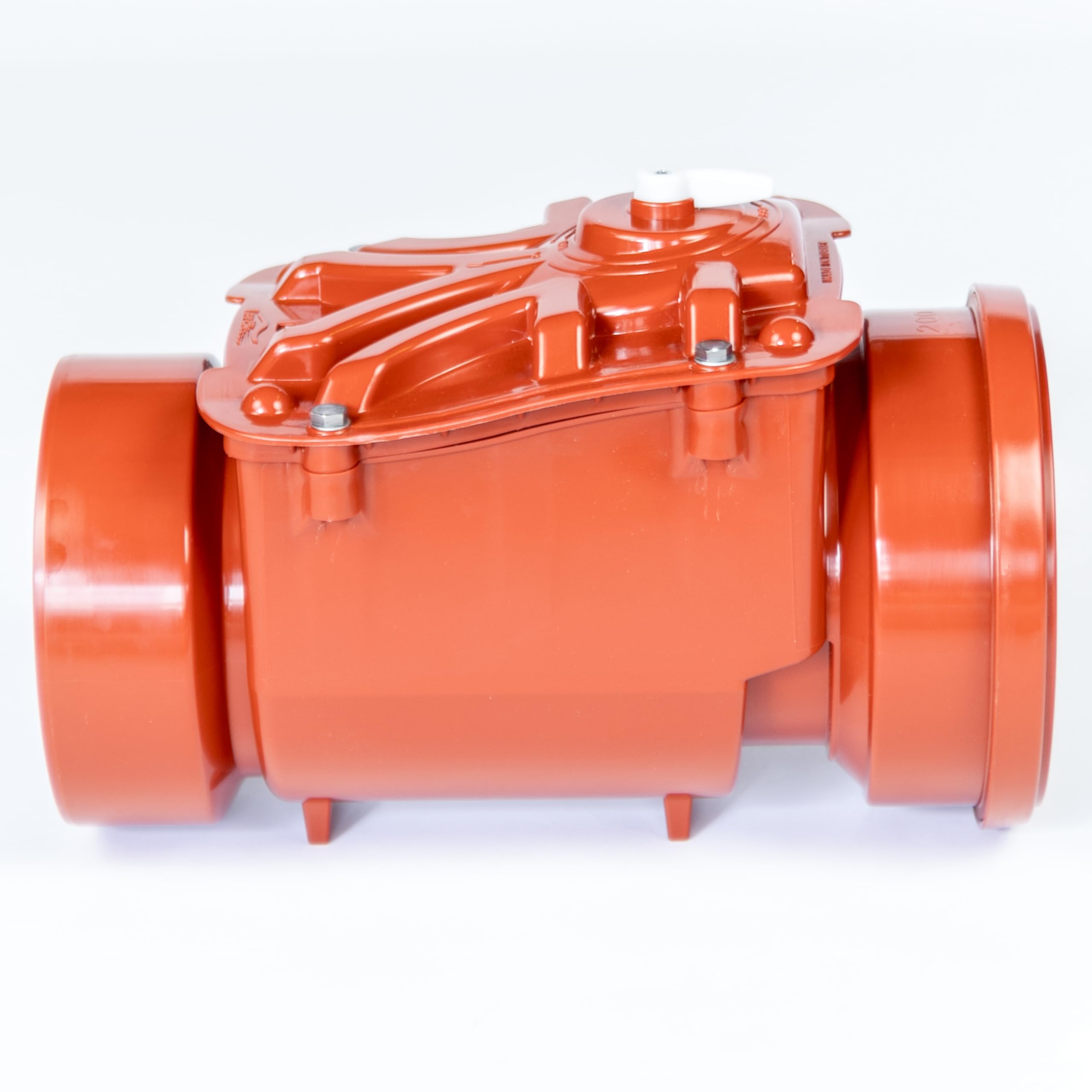 Valvola antiriflusso - ø DN 200 con coperchio di corda alettaper cover Valvola antiritorno,