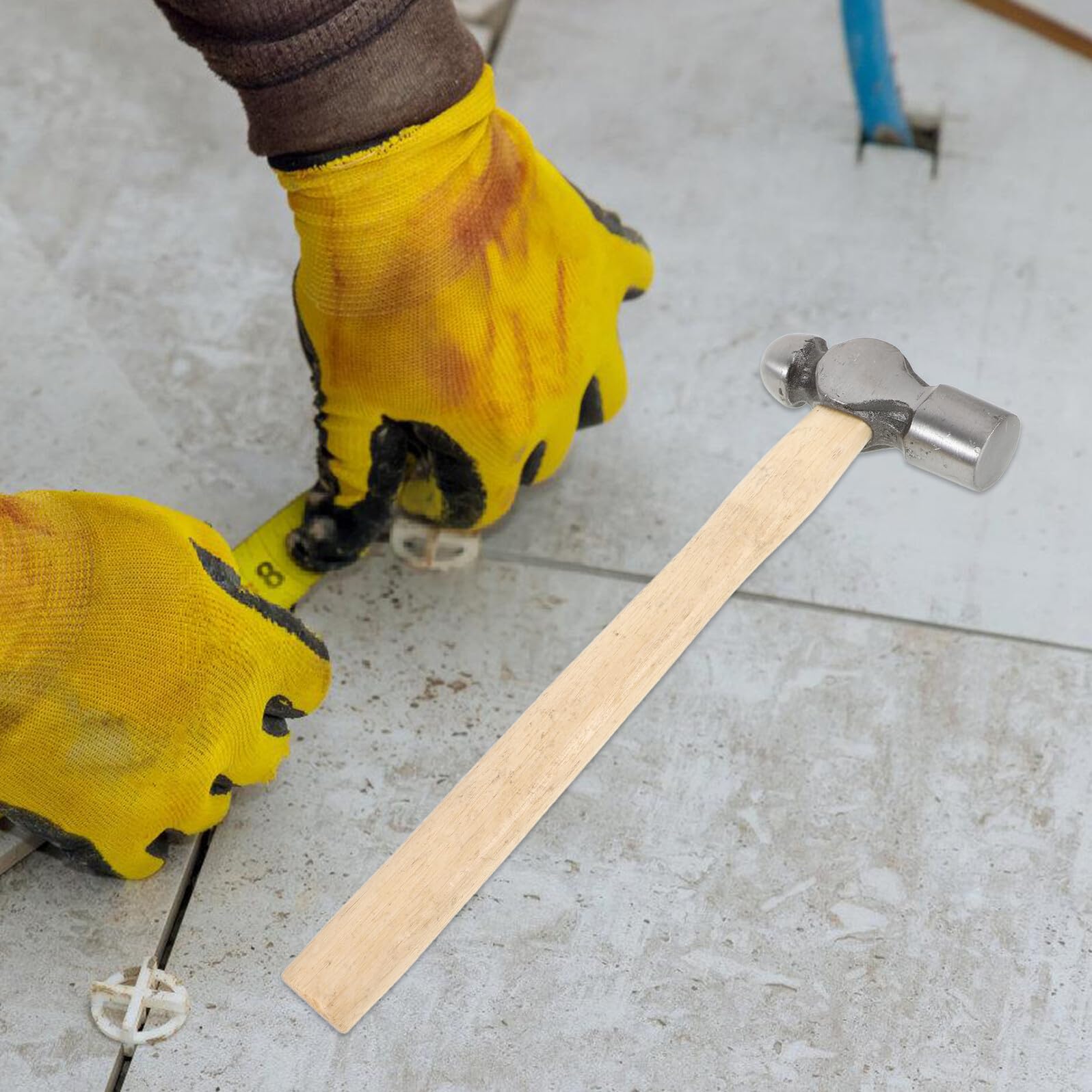 Martello da Carpentiere Professionale con Ergonomico Martello da Chiodatura per Falegnameria Riparazioni e Progetti Edili Impugnatura Antiscivolo e Ammortizzante Acciaio Resistente