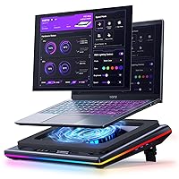 llano V12 Ultra Raffreddatore per Laptop con Controllo Software Intelligente