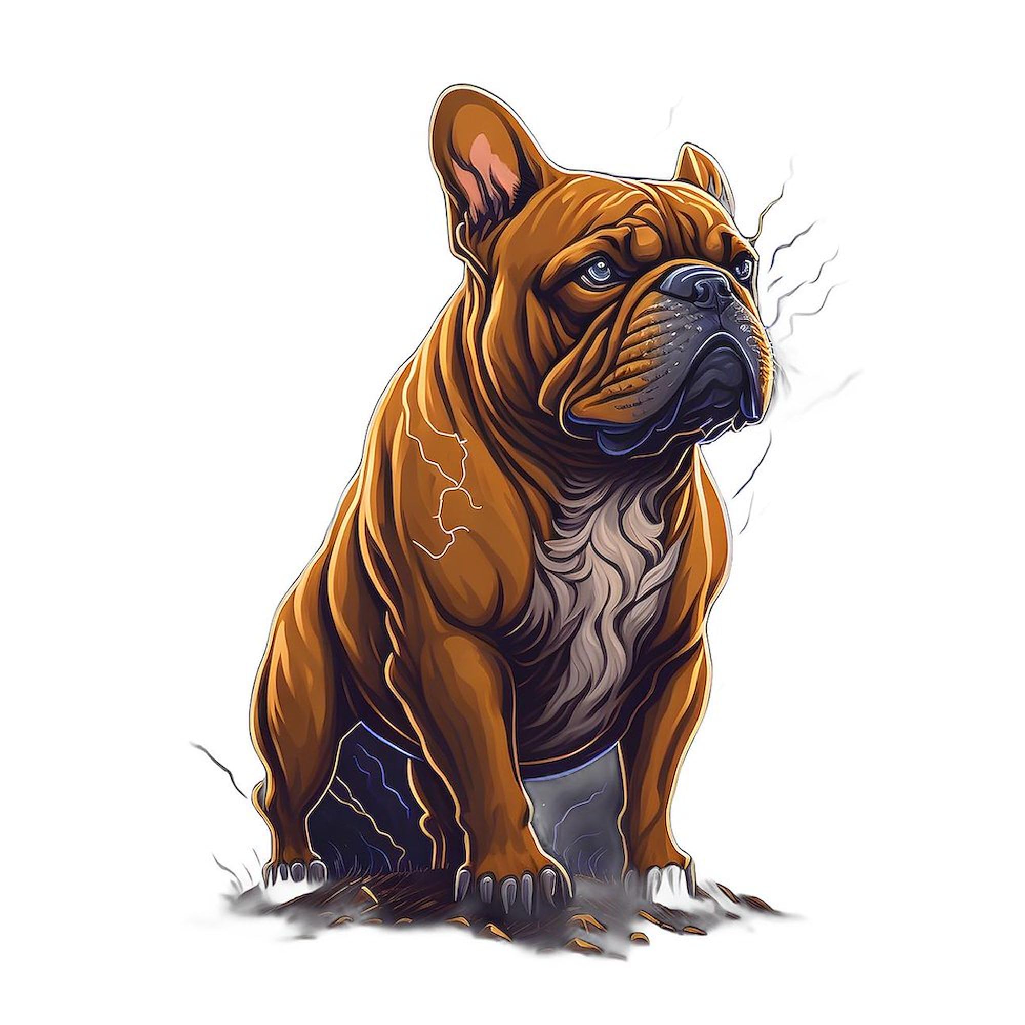 CafePress Cool Bulldog 4