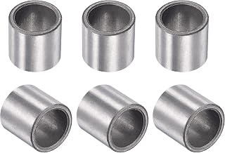 uxcell Sleeve Bearings 12.2mm Bore 16mm OD 16mm Length Sintered Iron Self-Lubricating Bushings 6pcs