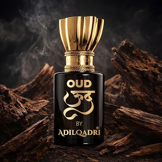 Adilqadri Oud Attar for Men 5.5ml | Long-Lasting Strong Woody Oud Fragrance Oil | Non-Alcoholic Roll-On Perfume | Rich Mas...