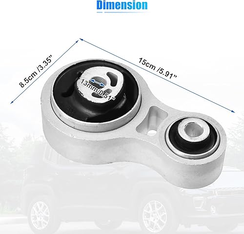 Miniatura 7 de X AUTOHAUX Montaje del motor de la carcasa Montaje del motor Trans No.DT4Z6068A para Ford Edge 2011-2014