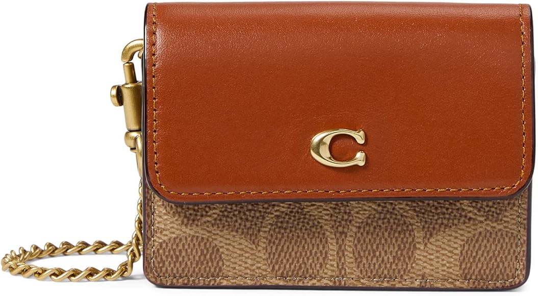 Amazon | COACH カラーブロックコーティング キャンバス シグネチャー