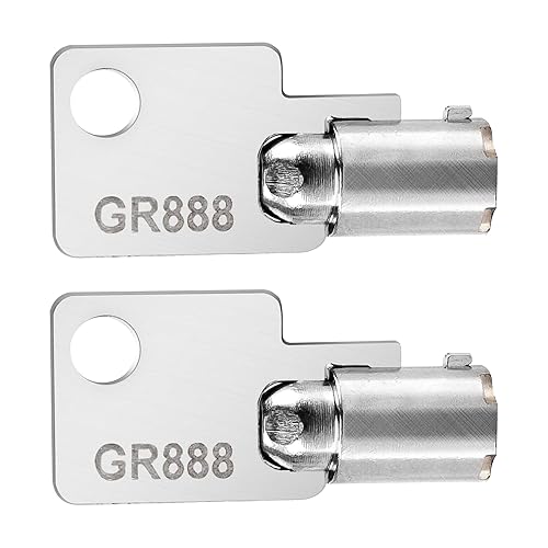 2Pack Coin Laundry Machine Key,GR888,Laundry Key, Replacement for Greenwald Industries,Washing
