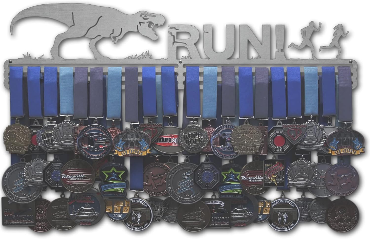 Allied Medal Hangers - T-Rex Run! - Medal Hanger Holder Display Rack
