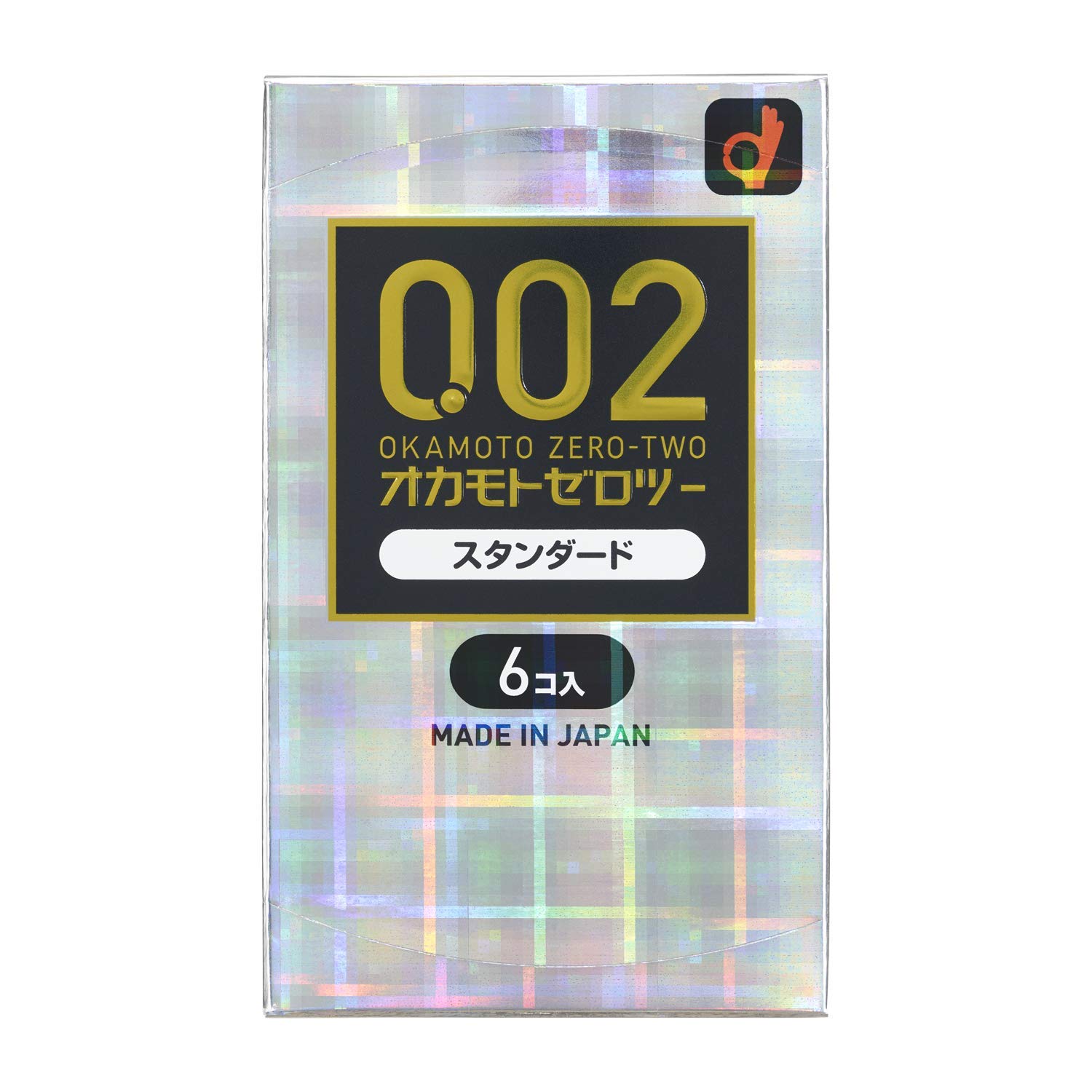 Okamoto 0.02 EX Condom (Box of 6) - Thinnest urethane transmits body heat soft material water based lubricated Japanese condom in the world (TOP BRAND IN JAPAN)