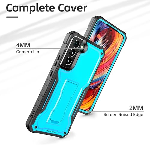 Miniatura 3 de ExoGuard Funda para Samsung Galaxy S22 Plus, funda de goma resistente a prueba de golpes con protector de pantalla para teléfono Samsung S22 Plus,