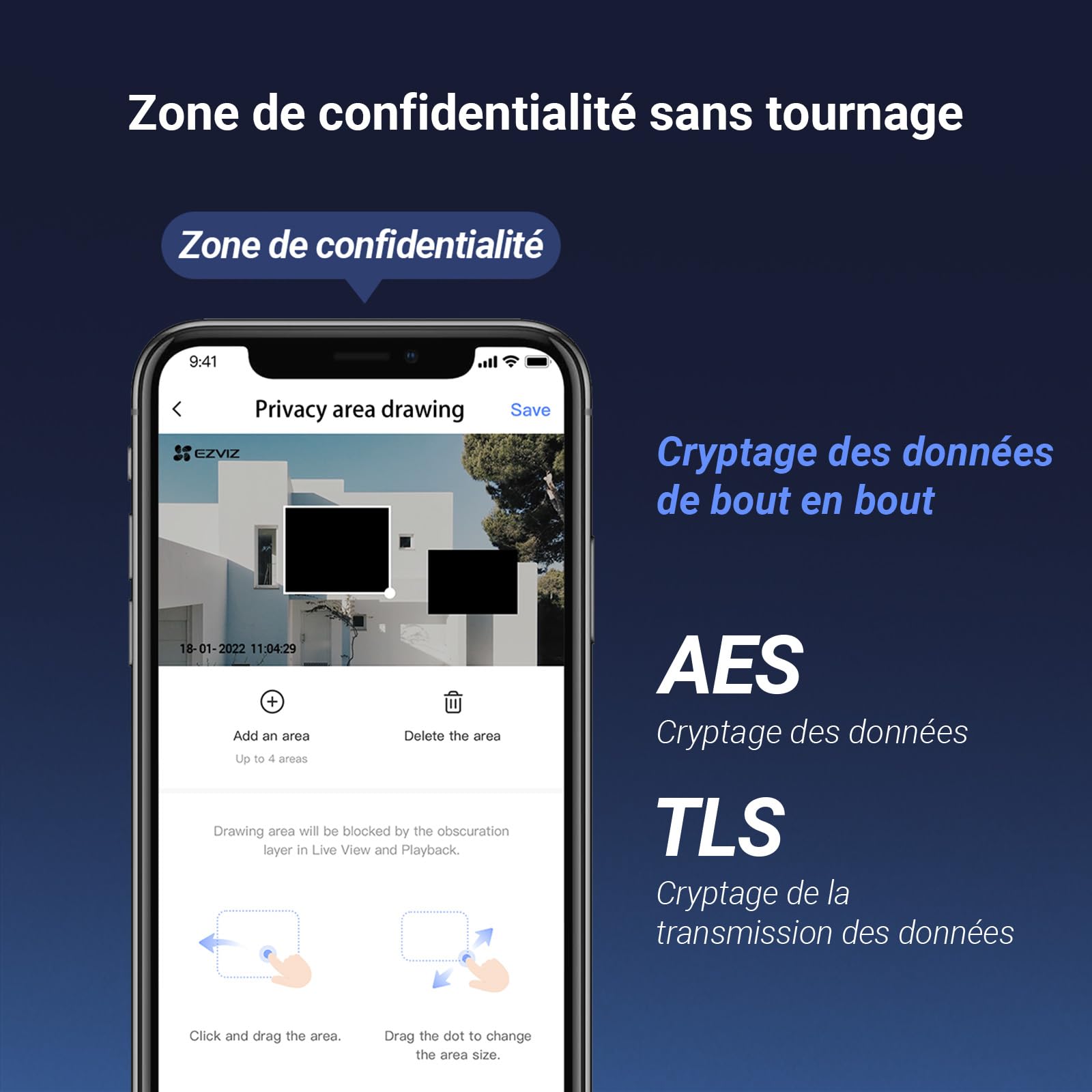 EZVIZ CP3 Sonnette connectée avec vidéo en 2K et Carillon, Kit de Sonnette sur Batterie avec Détection Humaine par IA, Audio Bidirectionnel et Vision Nocturne 6m, 100% sans Fil avec Batterie 5000 mAh
