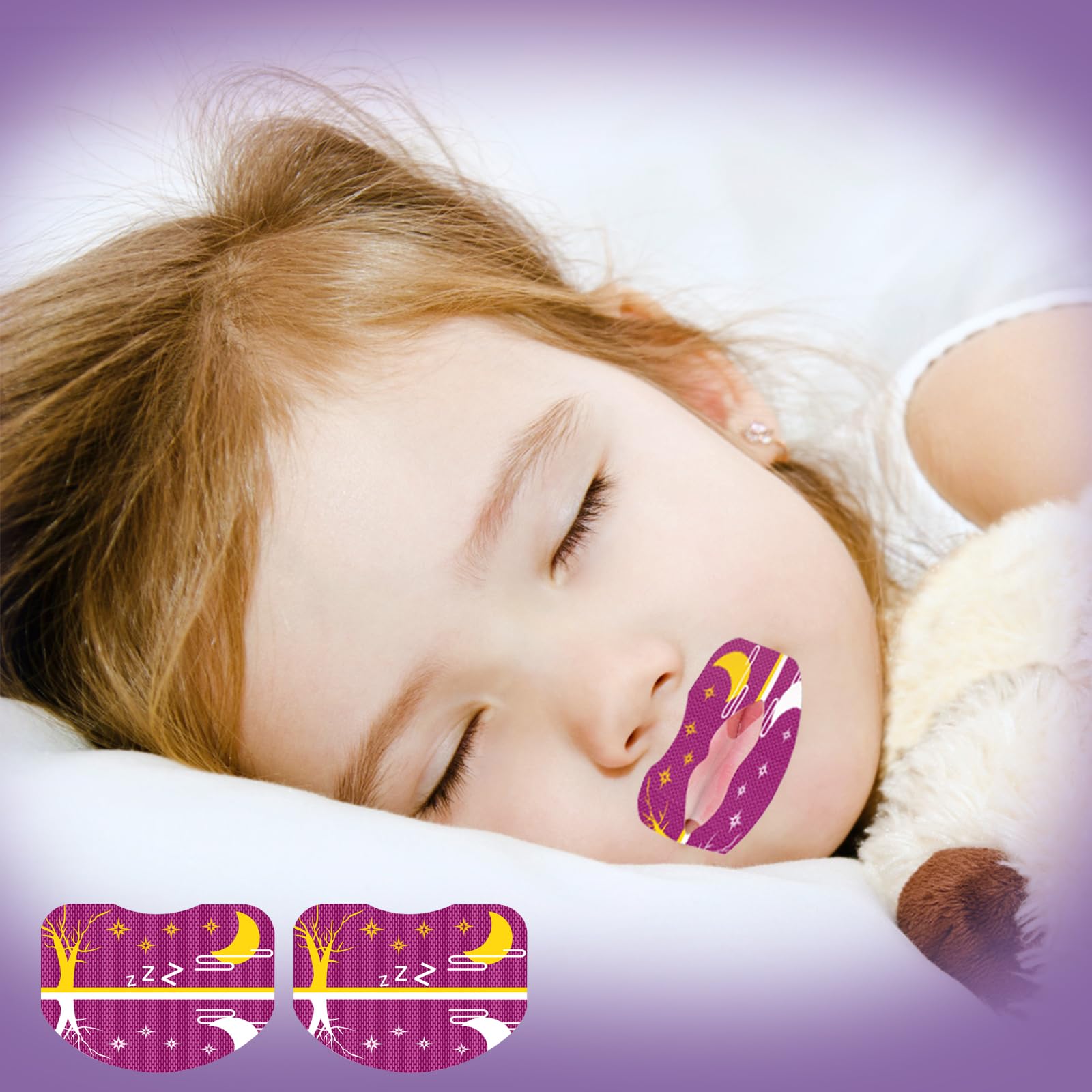 60 Counts Mouth Tape for Sleeping Sleep Strips for Sleeping Kid, Loud Snoring, Mouth Breathing, and Night Time Sleeping, Sleep Tape for Your Mouth