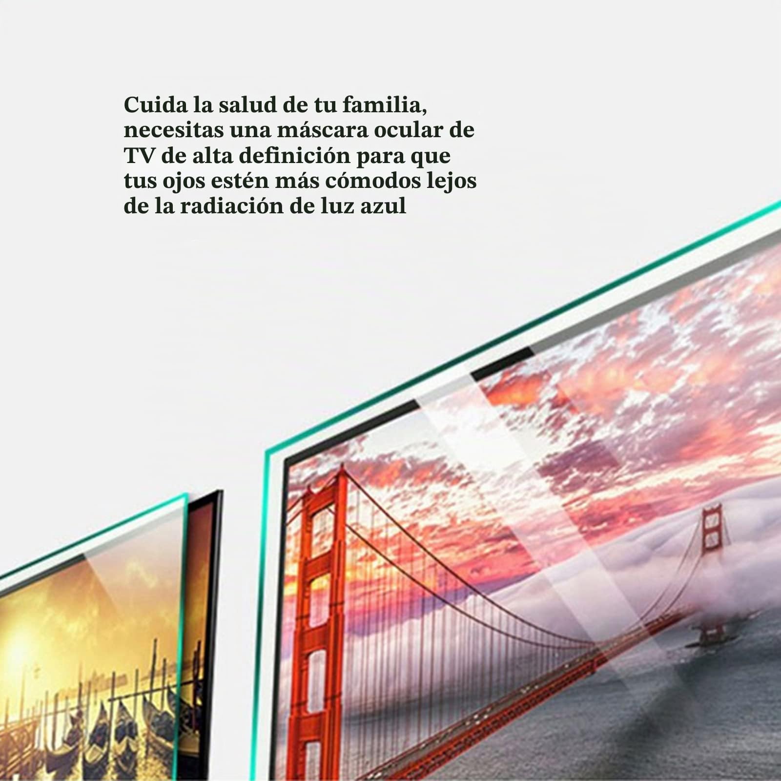 Protector De Pantalla para TV PelíCula Antirreflejo Y AntiarañAzos De 75 A 85 Pulgadas Alivia La Fatiga Ocular Y Reduce El Reflejo para LCD Led OLED,77inch 1722x993mm