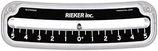 Rieker Military Grade Shatter-Proof ±5º Inclinometer Black, Precision Level Angle Indicator 2105-B