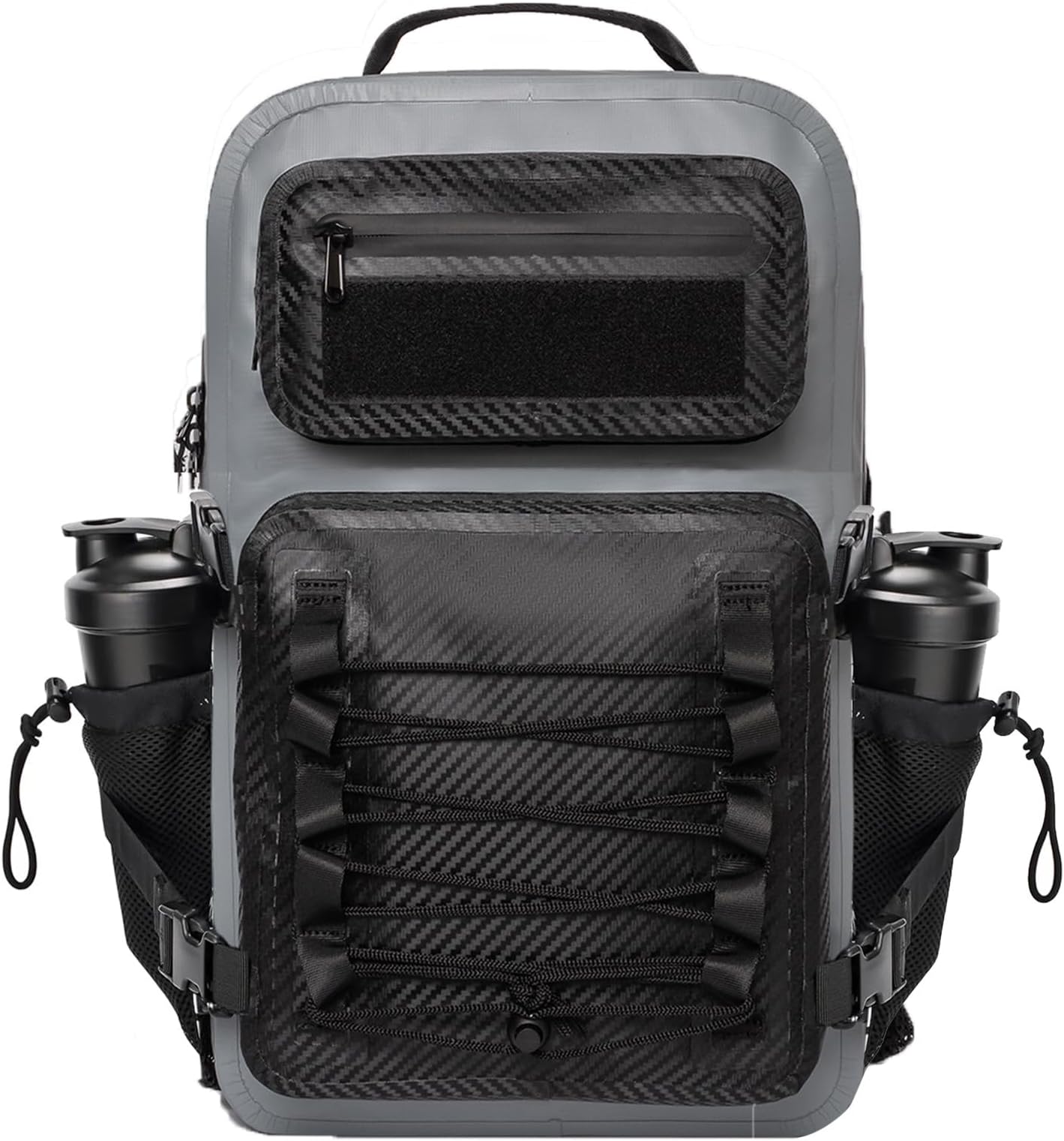 Miramrax Dry Bag Waterproof Backpack 30L Tactical Backpack for Kayaking Hiking Boating Paddle Boarding Fishing Travel Camping Beach Floating Dry Bag for Men Women (Grey)