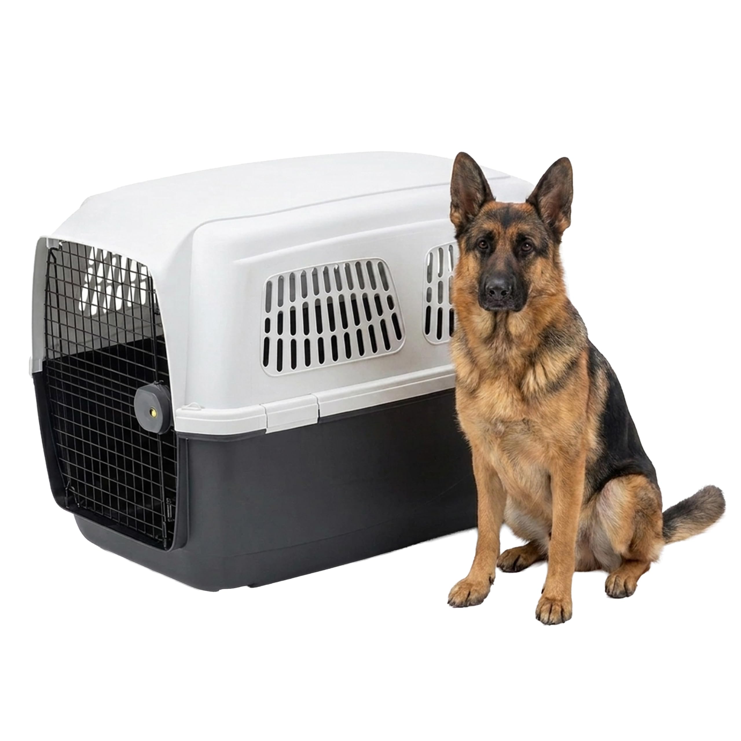 Ferplast Giant Dog Carrier XXL Airline Approved IATA, Max 60 Kg
