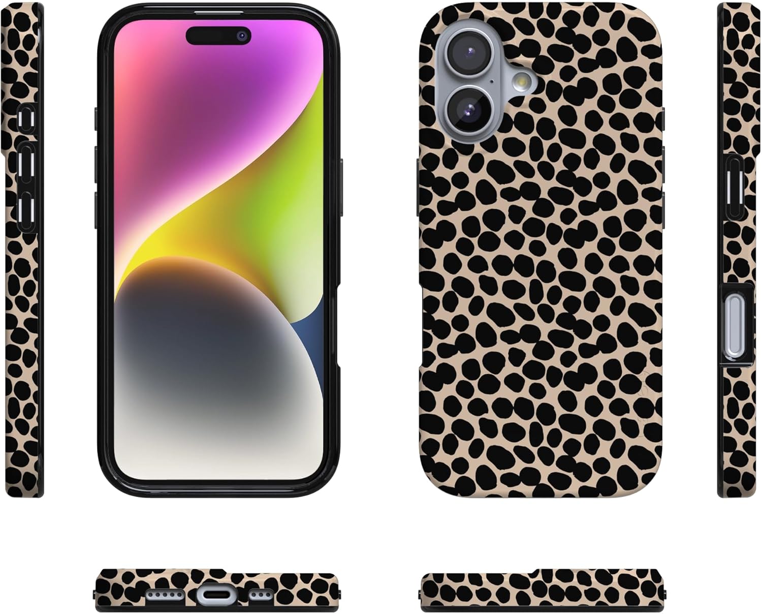 Casely iPhone 17 Case | Lost in Spots | Cheetah Print | Compatible with MagSafe | Classic Ultra Slim Design