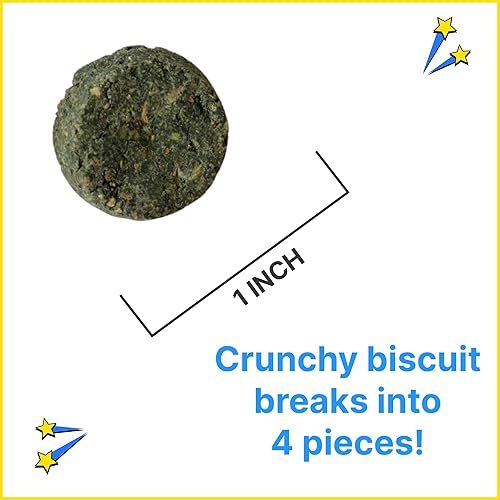 Miniatura 5 de Suplemento saludable de espirulina a base de plantas y golosinas para perros (5 onzas, 2 unidades)  Deja de comer hierba  Proteína vegana
