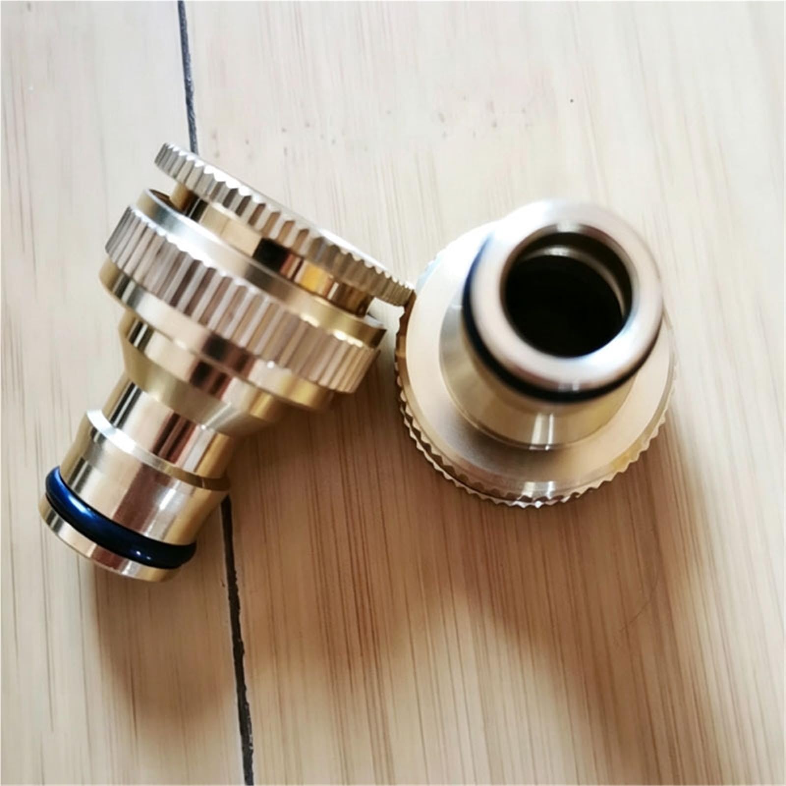 Conectores De Manguera Flexibles De LatóN 1/2/5 Uds Manguera de jardín latón Accesorios conexión rápida 1/2 Pulgadas 3/4 Adaptador Grifo Universal para Manguera(Typ-M,5pcs)