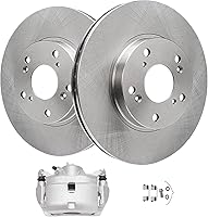Vista 9 de Detroit Axle - Rotores de freno delantero para Mazda 3 2004-2013, Mazda 3 Sport 2010 2012-2013, reemplazo de rotores de freno de disco: rotor