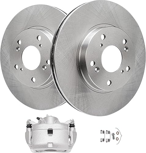 Miniatura 9 de Detroit Axle - Rotores de freno trasero para Cadillac SRX Saab 9-4x 2010 2011 2012 2013 2014 2015 2016 Rotores de freno de disco de repuesto