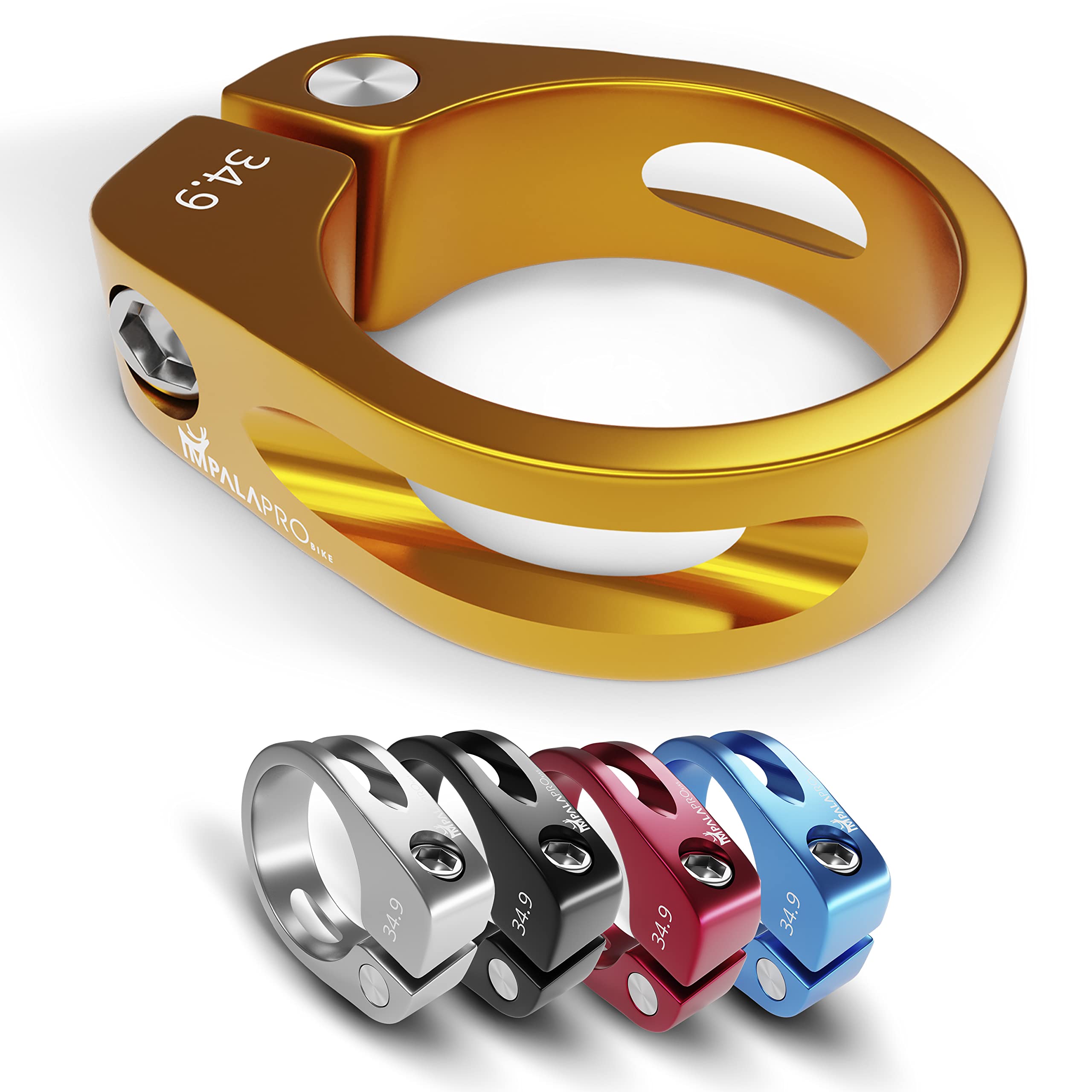 Peg Bici Morsetti Sella Bici Pezzi In Alluminio, Regolazione