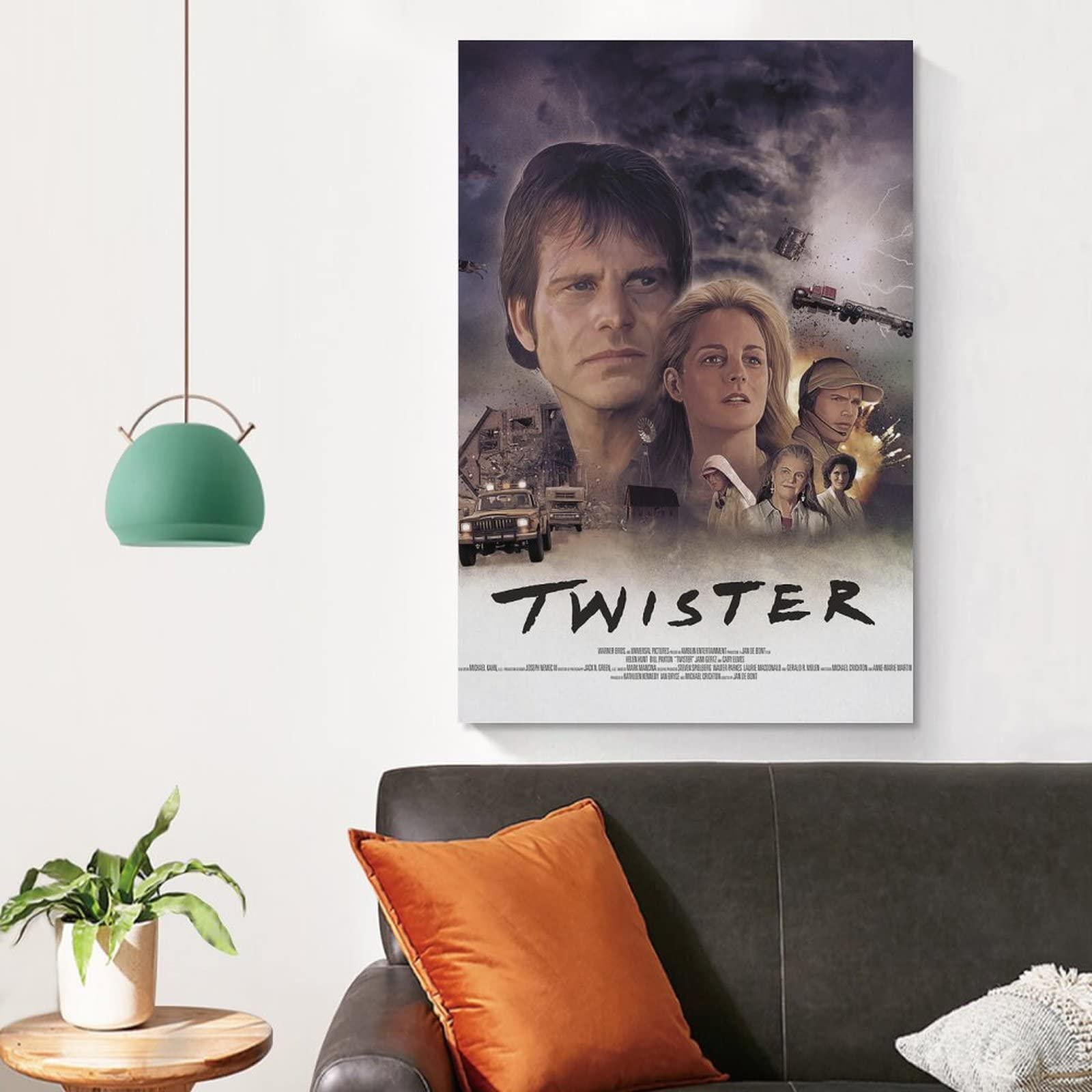 Poster Du Film Flow - Impression Toile 30x45 Cm, Décoration Murale Chambre/salon