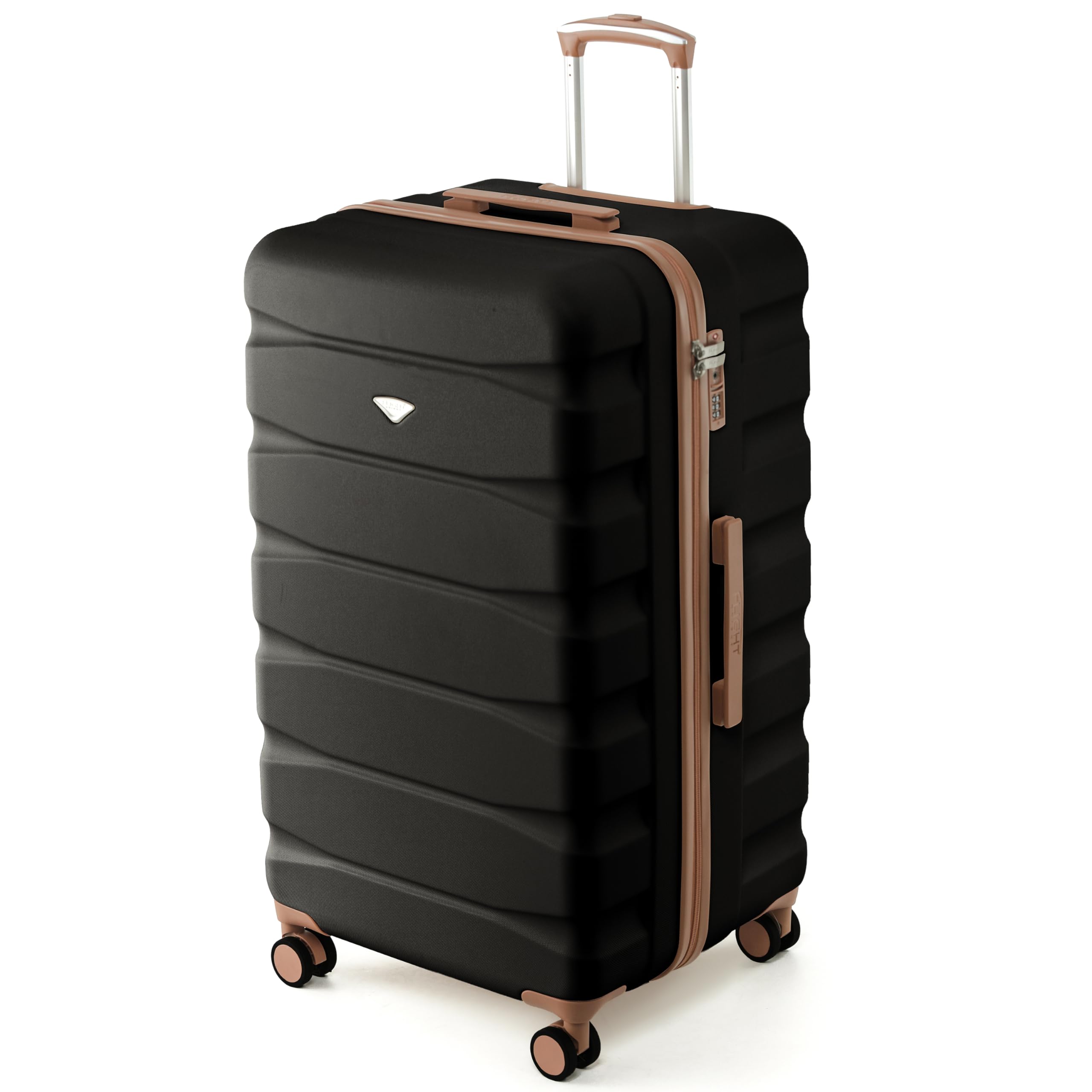 Flight Knight Underseat Cabin Suitcase 45x36x20cm | Free Hand Luggage for EasyJet & Wizz Air | Lightweight ABS Hard Shell with 8 Silent-Glide Spinner Wheels | Max Space Travel Bag — view 217