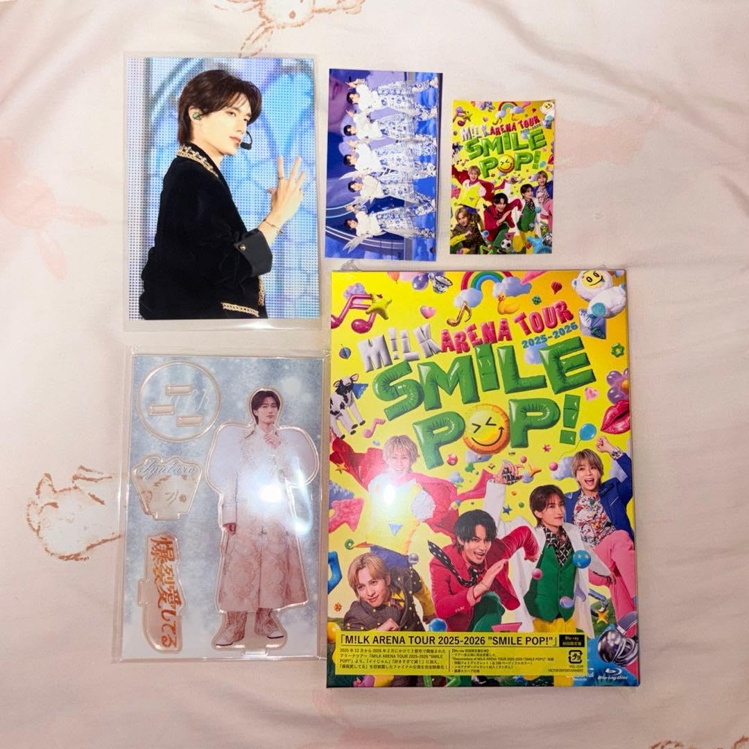 Amazon.co.jp: M!LK SMILE POP BluRay 山中柔太郎盤 初回盤 : おもちゃ