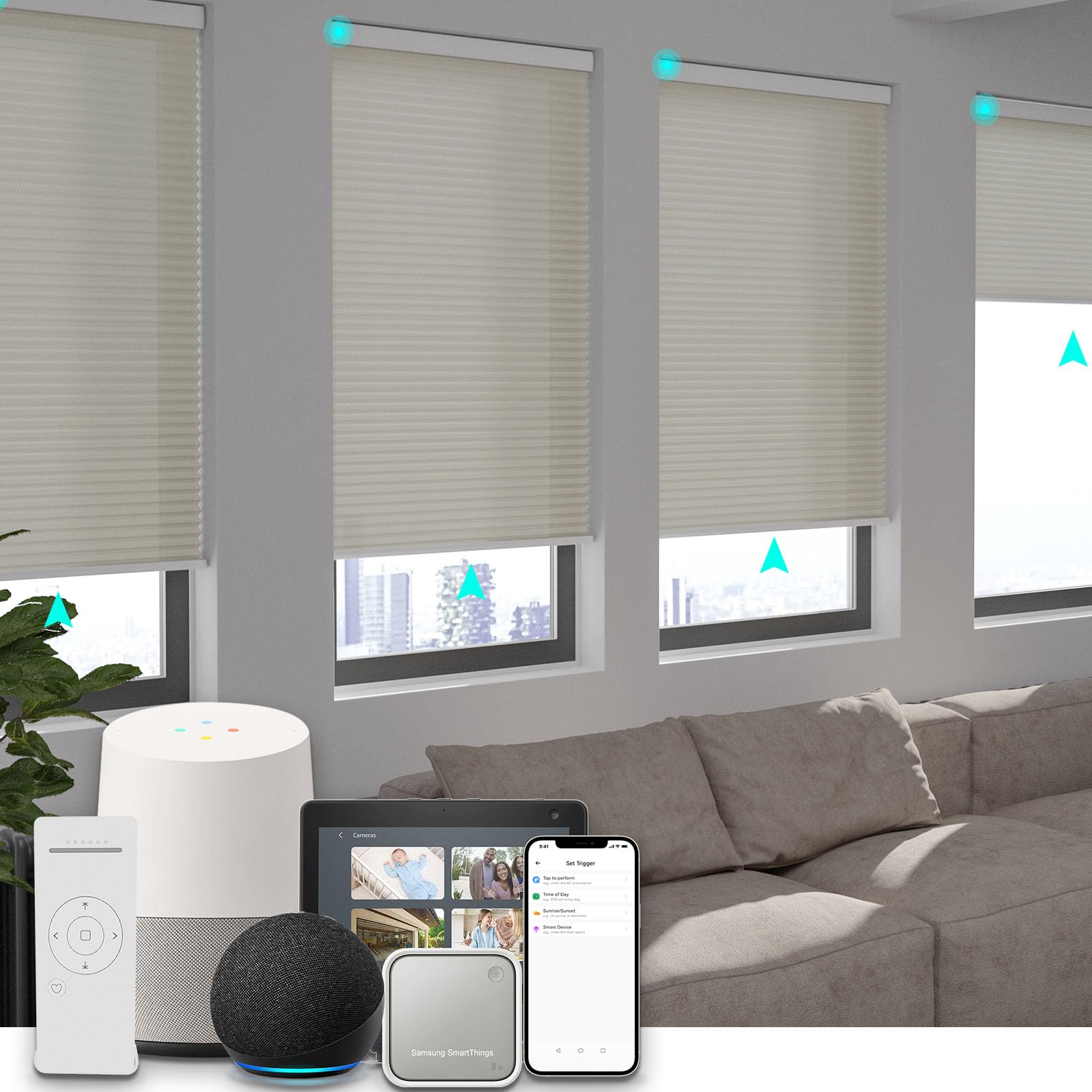 Changshade Cordless Cellular Shades