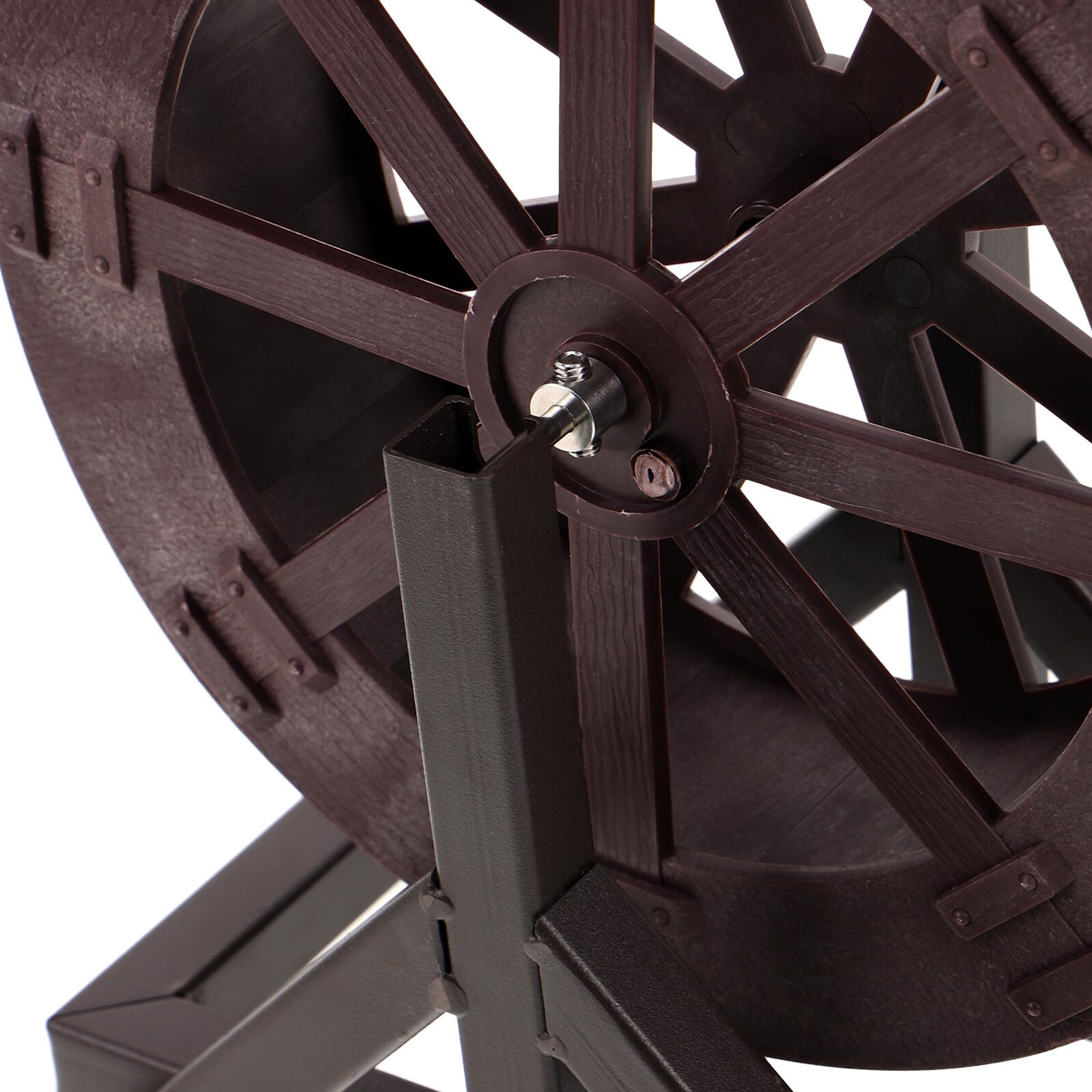 Mini Water Wheel For Aquariums Plastic Simulation Fountain Decor DIY Landscape Ornament Fish Tank Watermill Accessory