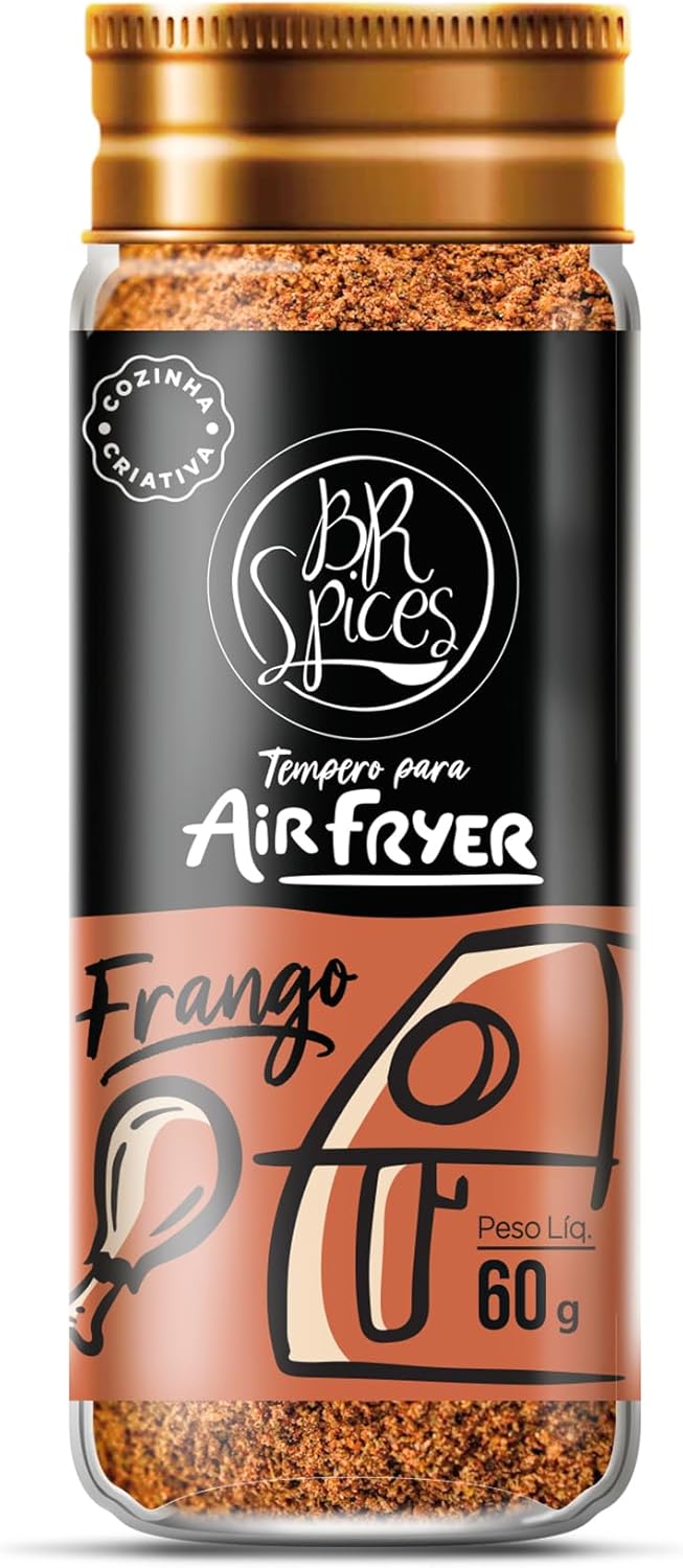 BR Spices Tempero para Air Fryer Frango 60g BR Spices Tempero para Air Fryer Frango 60g