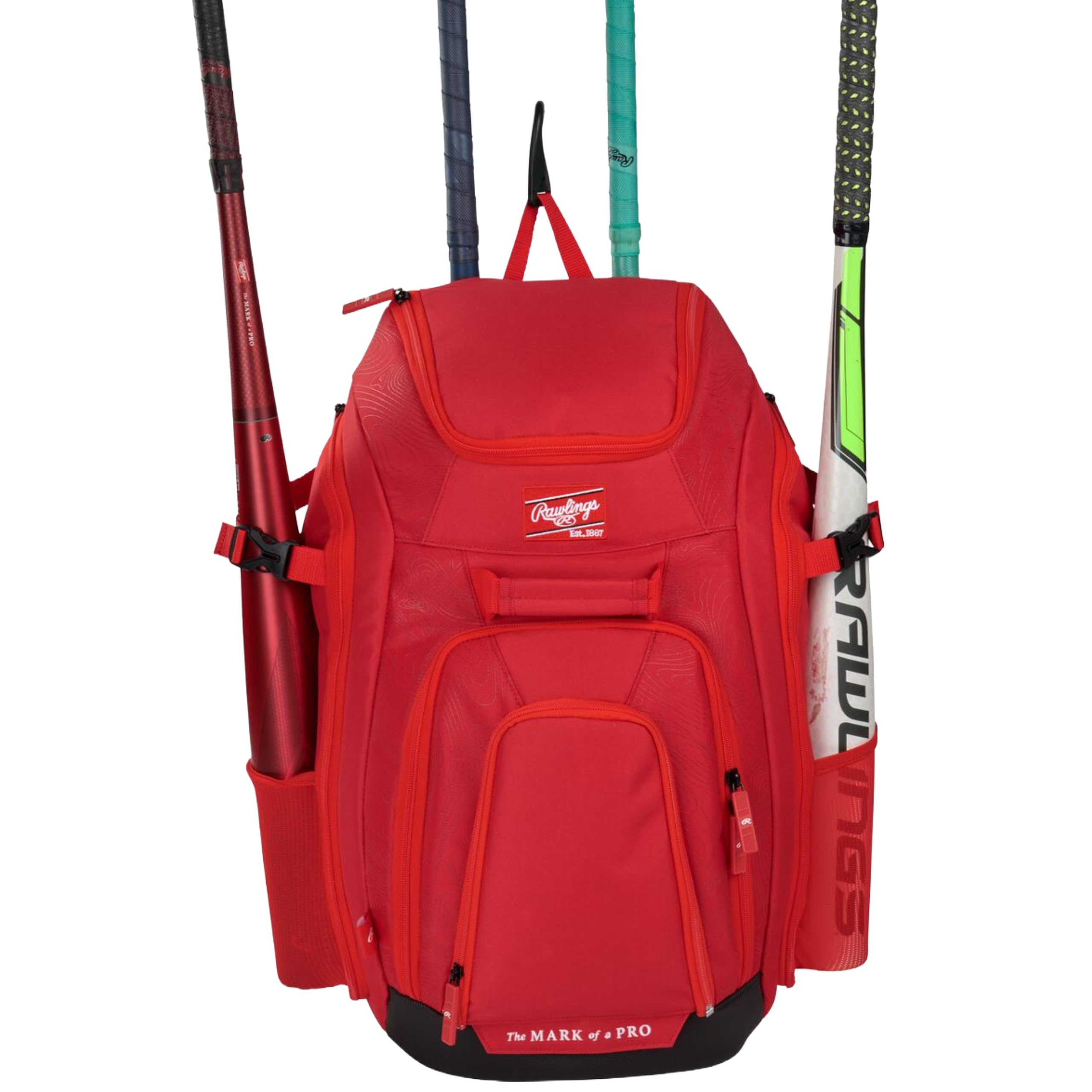 Rawlings Legion 2 Players Backpack | Scarlet