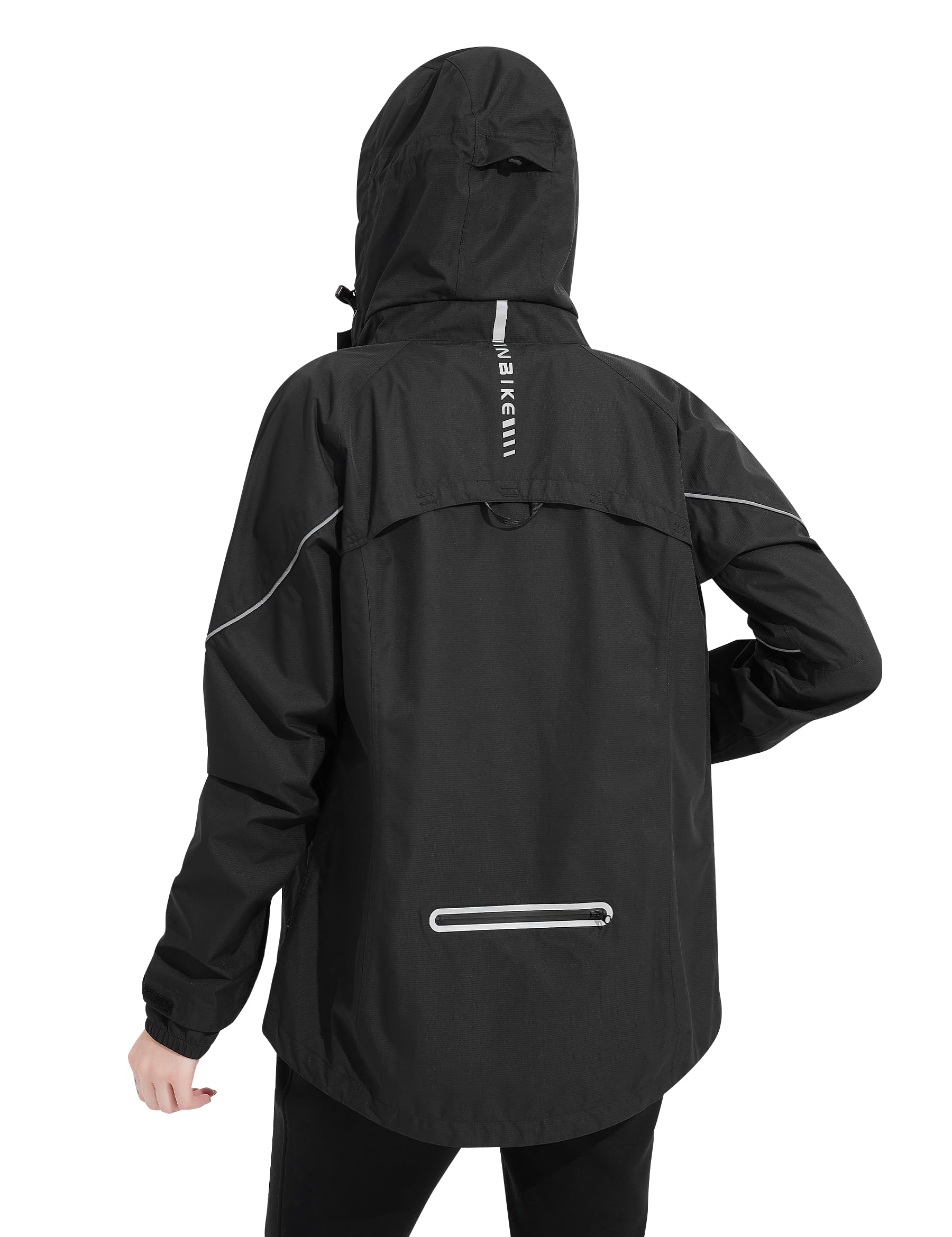 INBIKE Veste de Pluie Cyclisme pour Femme Imperméable Tenue Intersaison Respirant Légère Coupe-Vent Femme Imperméable Sport de Plein Air WB810