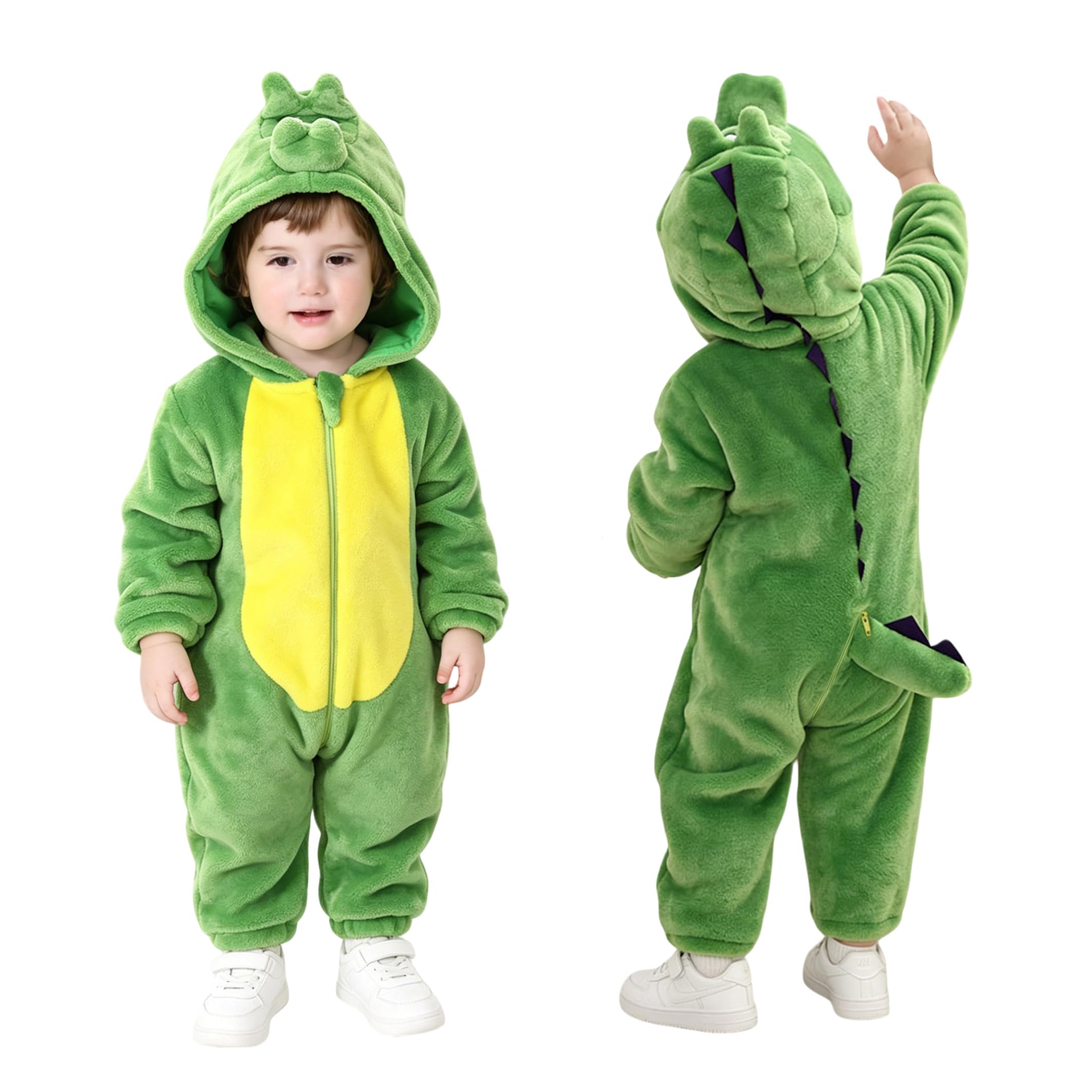 TONWHAR Kid's And Toddler's Animal Halloween Costume Outfit Baby One-Piece Rompers Onesie — view 20