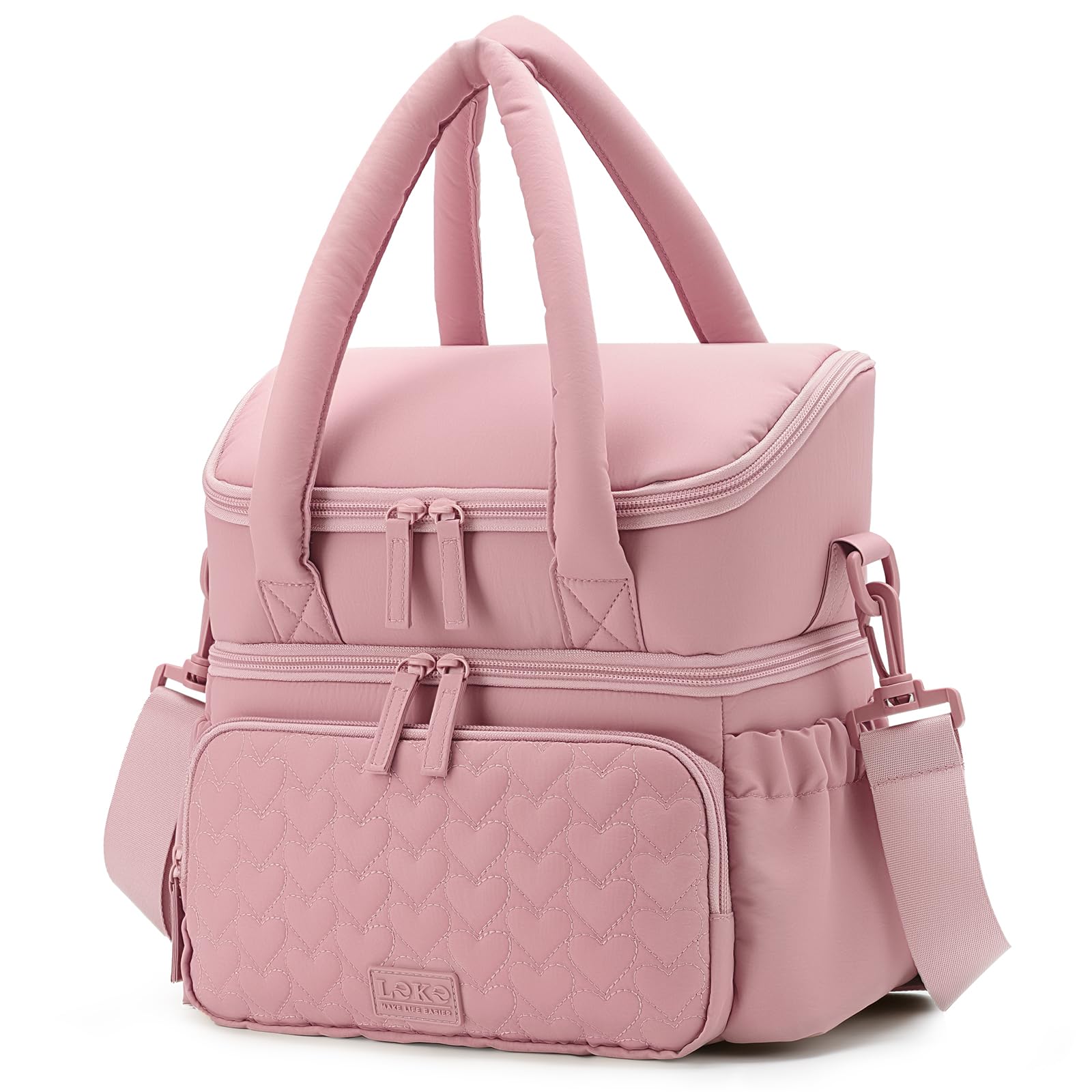 Lekespring 10L Insulated Lunch Bag & Cool Bag for Women, Double Layer โ image 1