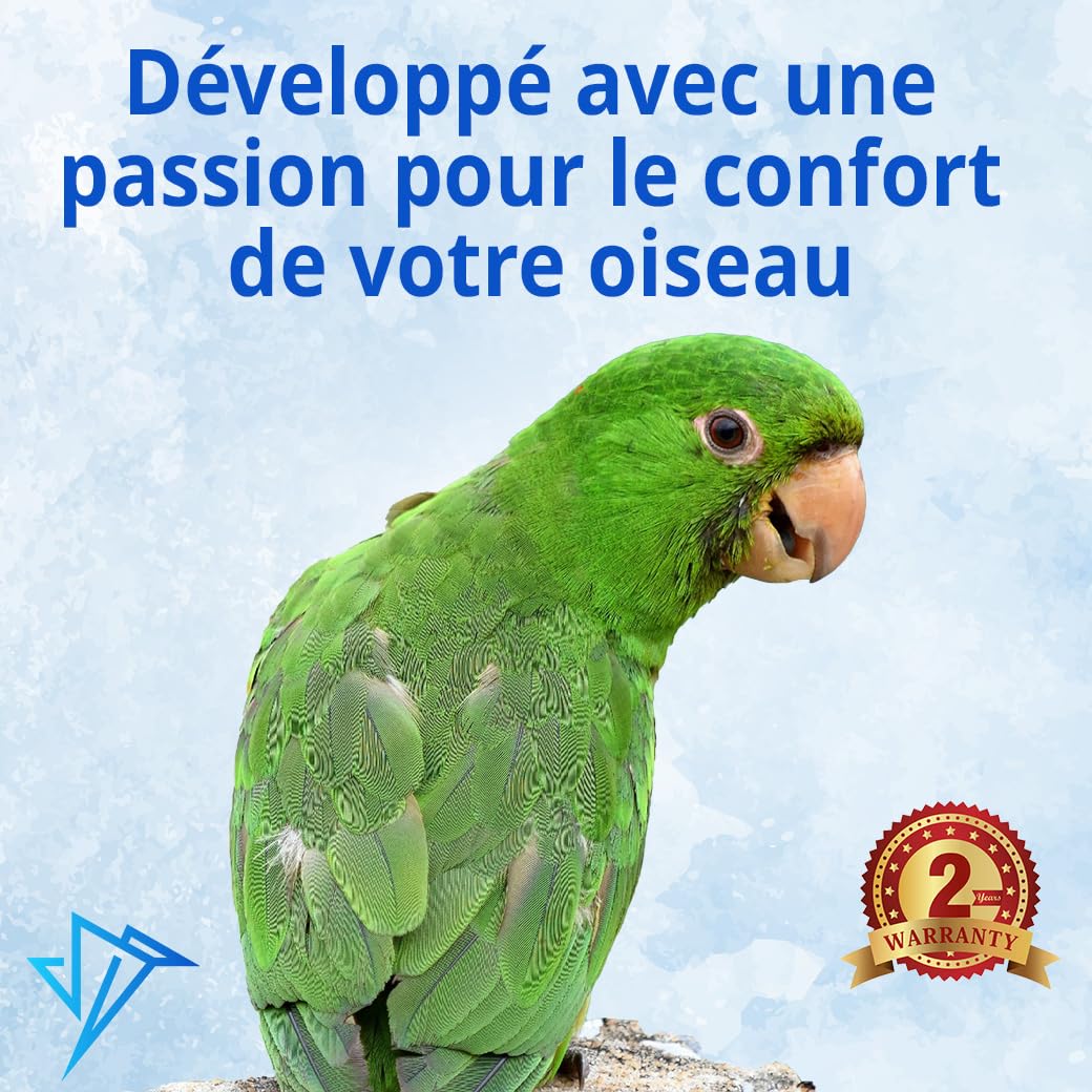 HappyBird Minuteur numérique | Minuteur programmable, fonction gradation progressive | Spécialement conçu pour les lampes à oiseaux | Régulation de la lumière particulièrement douce | Simule le lever