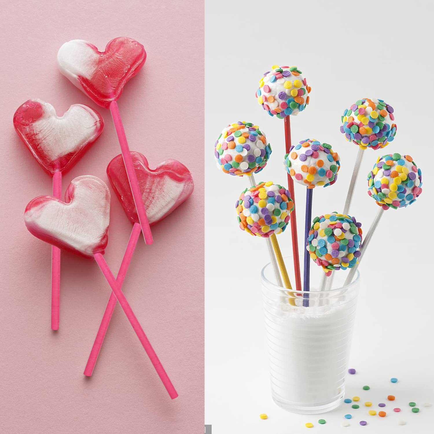 210 Bâtonnets à Cake Pop En Papier - 7 Couleurs Assorties - Pour Pâtisserie DIY, Bonbons, Décoration Gâteau - Longueur 15 Cm