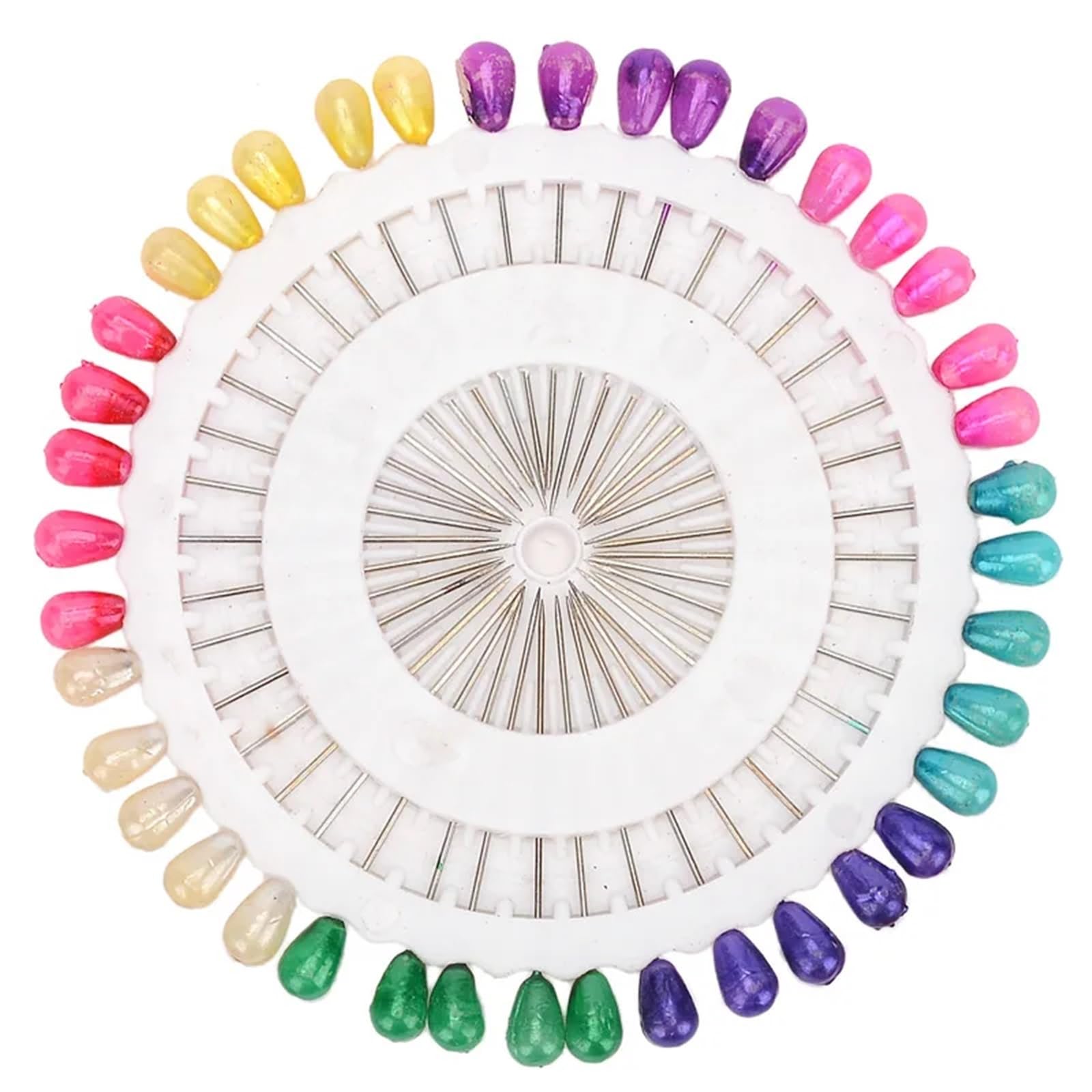Sewing Pins 300pcs Colorful Needles Leaf Heart Stitch Straight Push Sewing Pins Positioning