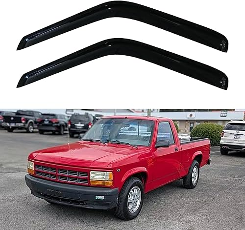 Miniatura 742 de Visores protectores de lluvia para ventana, deflectores de viento de canal exterior