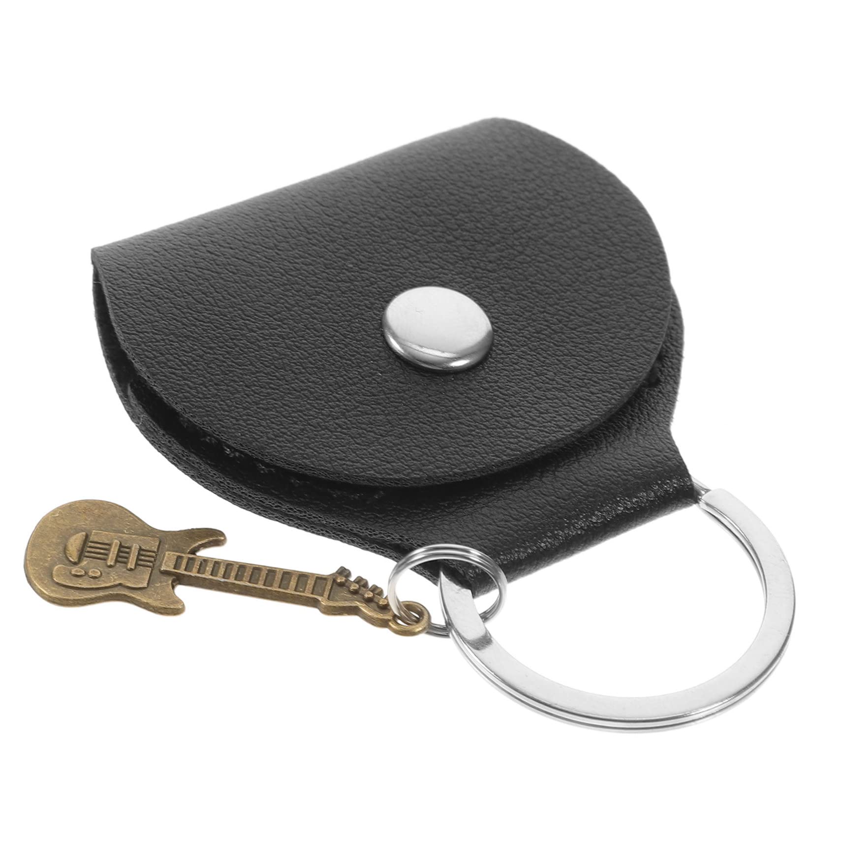 BESPORTBLE Guitar Picks Storage Case with Keychain Holder Durable and Compact Picks Bag for Guitar Accessories Reusable Plectrum Organizer Musicians and Guitarists