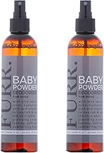 FURR Baby Powder Dog Deodoriser Spray 2 x 250ml – Natural Odour Neutraliser with Aloe Vera & Vitamin E – Puppy Safe from 6 Weeks – Gentle Freshening Spray for Dogs – Vegan, Cruelty-Free, Made in UK