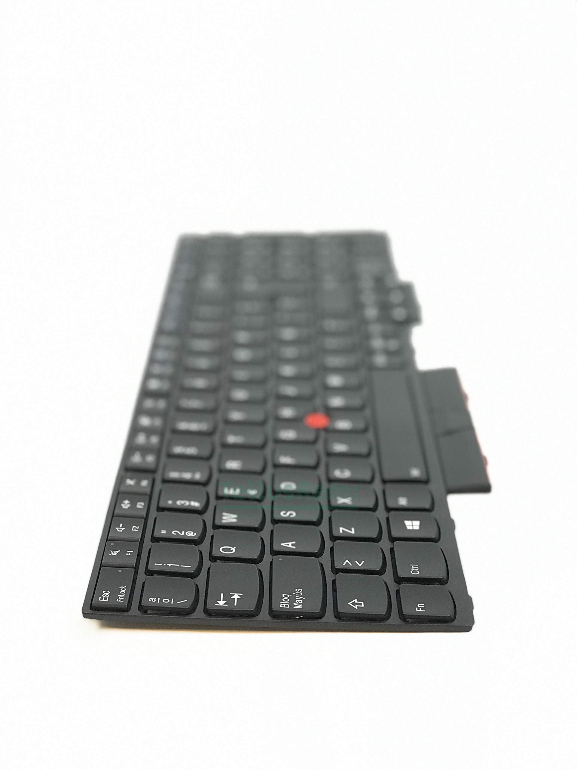 Teclado de respuesto Español retroiluminado para Lenovo Thinkpad T570 T580 P51s P52s